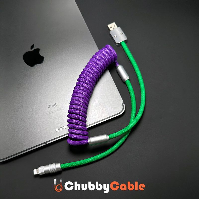 "Colorblock Chubby" Spring Charge Cable