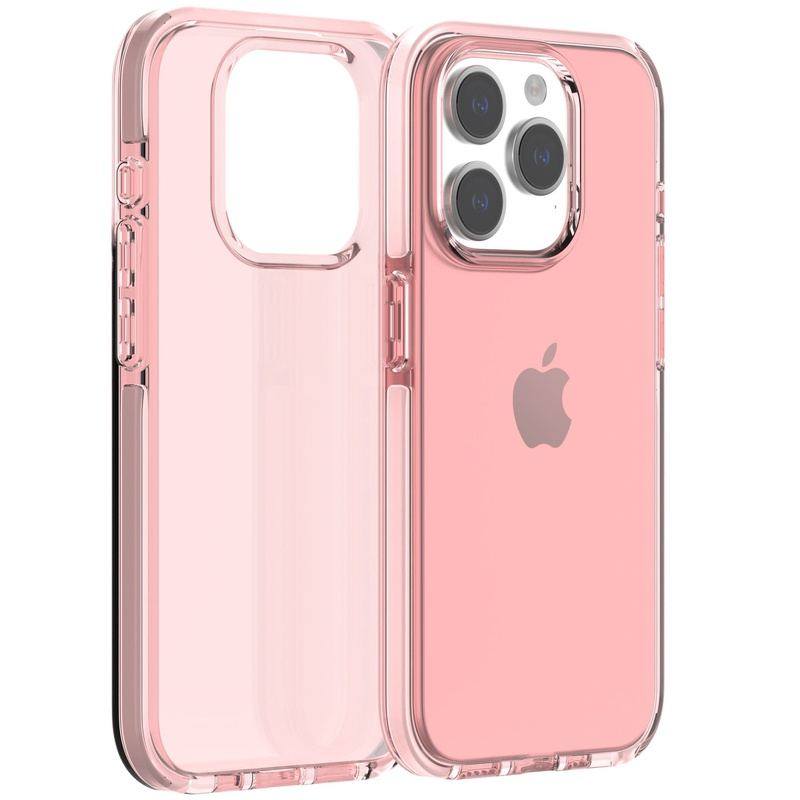 Colorful Transparent Shockproof Full Coverage iPhone Case