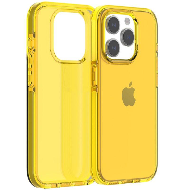 Colorful Transparent Shockproof Full Coverage iPhone Case