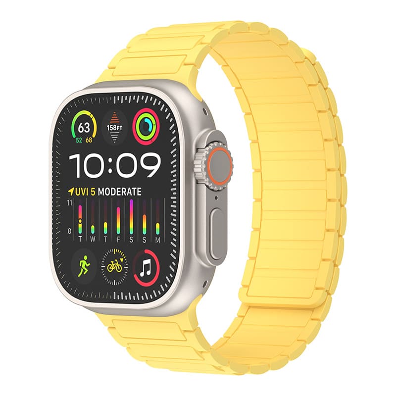 "Contrasting Colors" Magnetic Silicone Band For Apple Watch