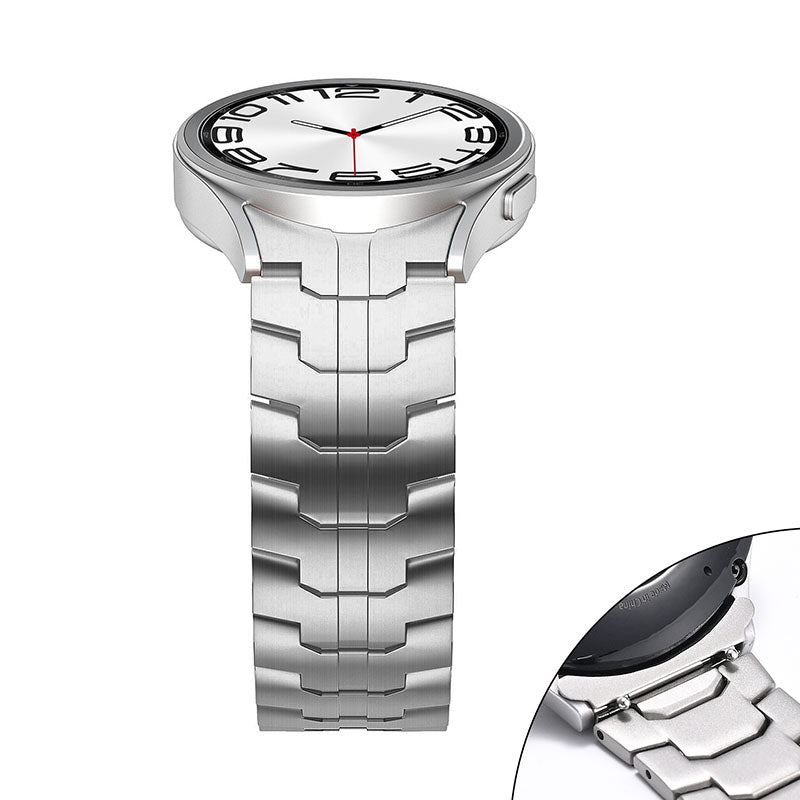 Cool Stainless Steel Solid Metal Watch Band for Samsung Galaxy Watch 4/5/6/7