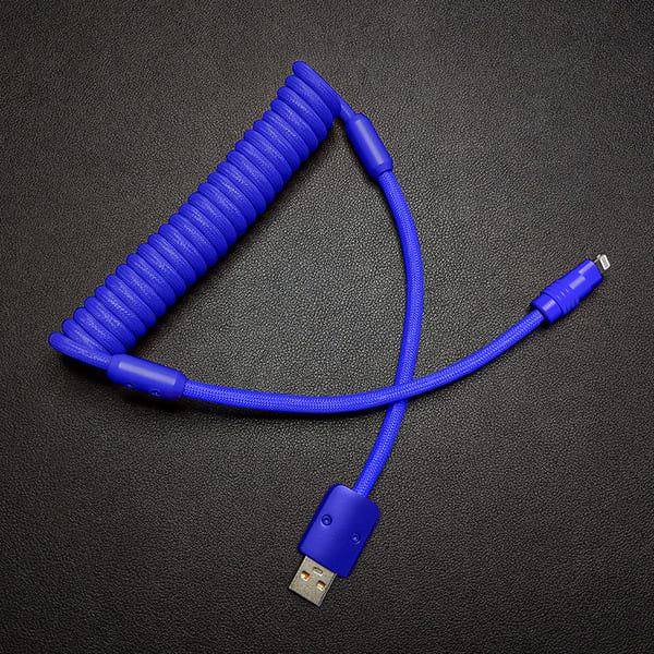 "Curly Chubby" New Spring Charge Cable