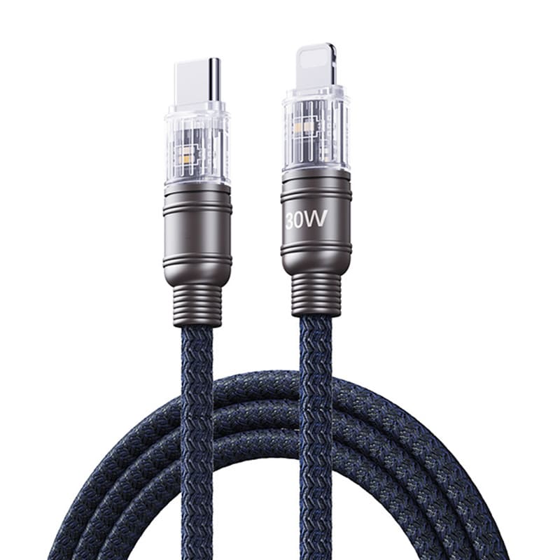 "Cyber" 100W Fast Charging Cable with Light