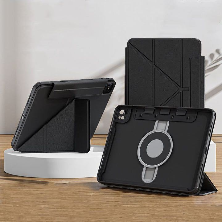 "Cyber Case" 360° Rotatable & Slideable Magnetic Case For ipad