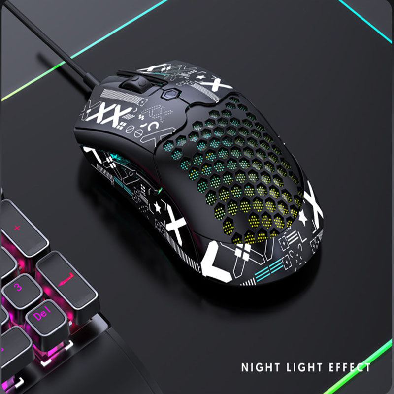 "Cyber" Lightweight RGB Gaming Mouse