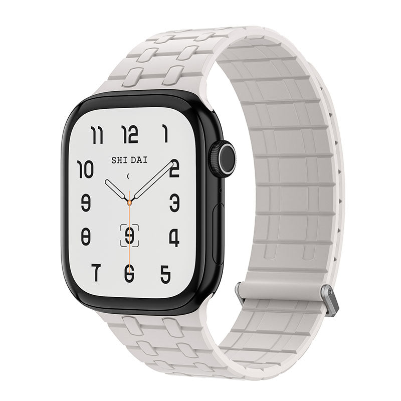 "Dual-tone" Magnetic Silicone Loop Watch For Apple Watch