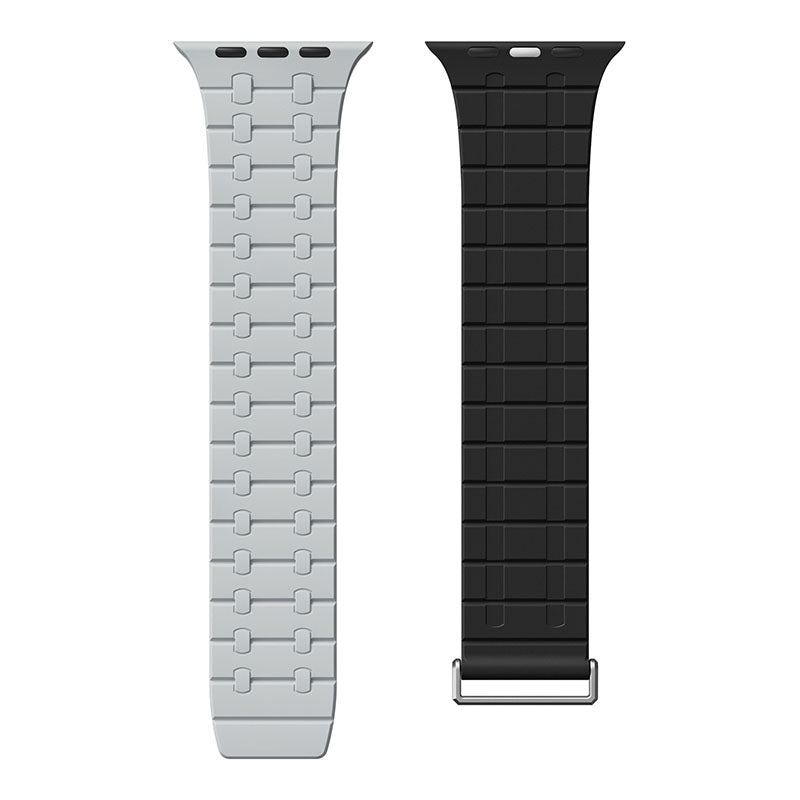 "Dual-tone" Magnetic Silicone Loop Watch For Apple Watch