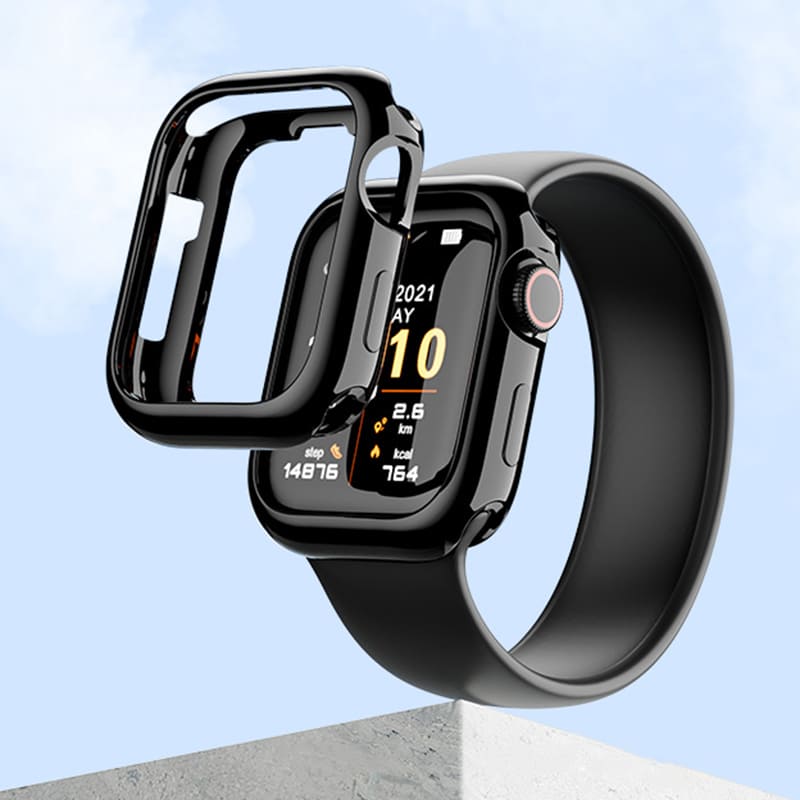 Electroplated TPU Half-Pack Protective Case For Apple Watch