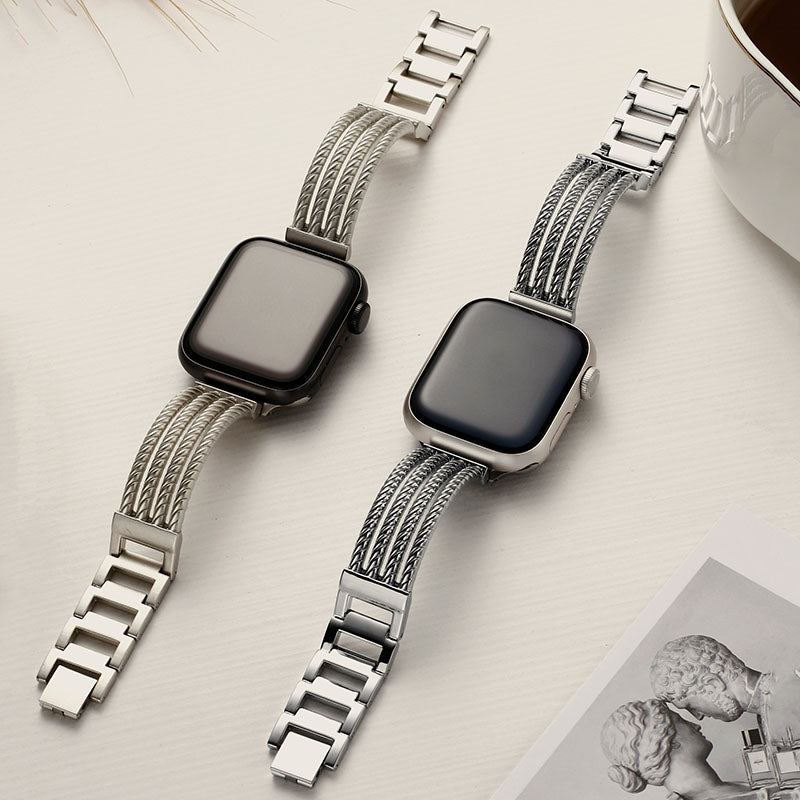 Elegant Hollow Metal Bracelet Band For Apple Watch