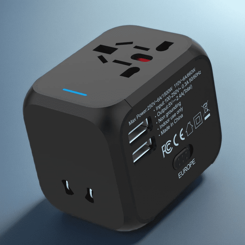 "Explorer" Global Travel Adapter