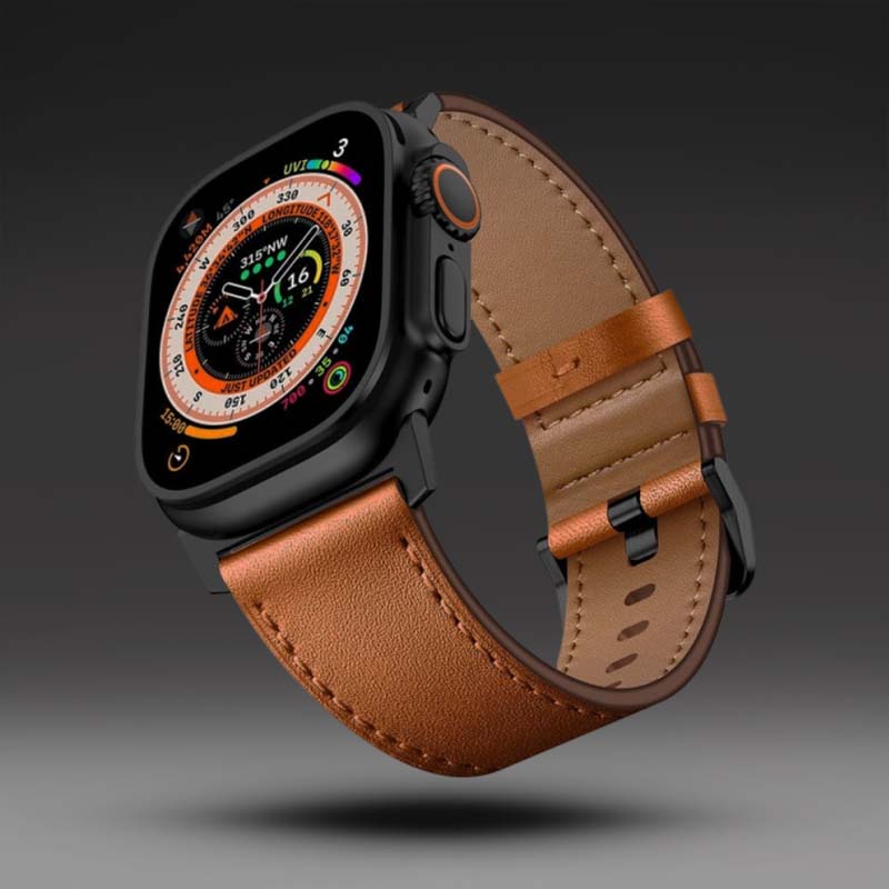 Explorer Mecha Leather Band for Apple Watch