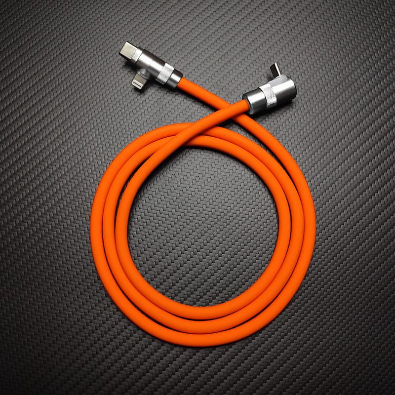 "FlexCharge Pro" 90° 2-in-1 Car Cable for Tesla