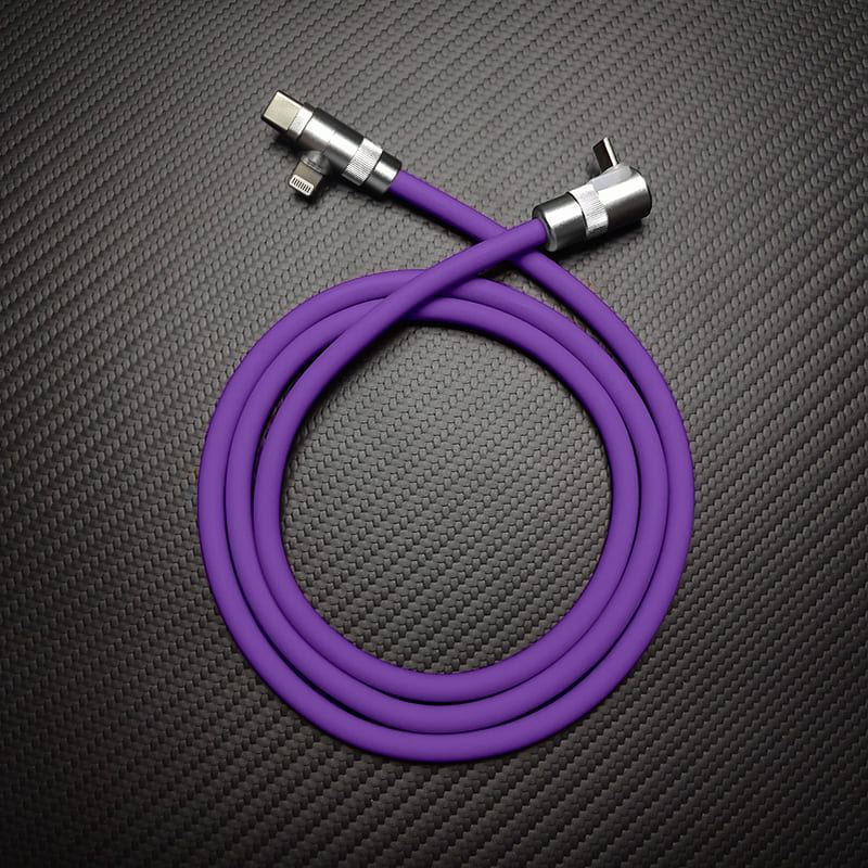 "FlexCharge Pro" 90° 2-in-1 Car Cable for Tesla