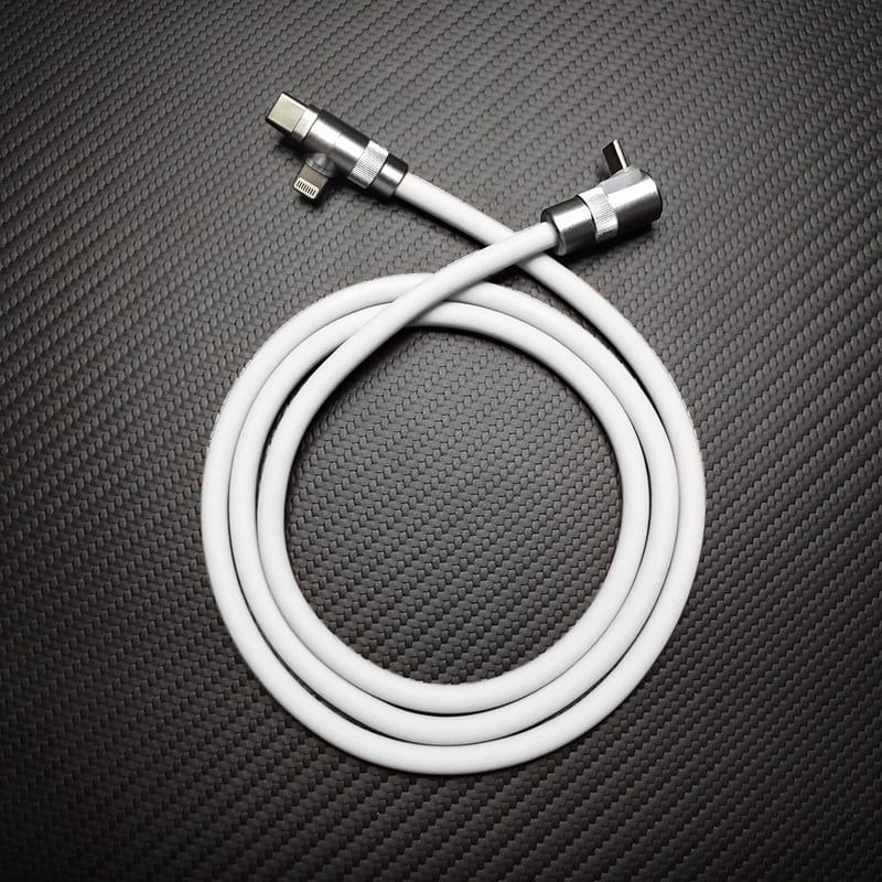 "FlexCharge Pro" 90° 2-in-1 Car Cable for Tesla