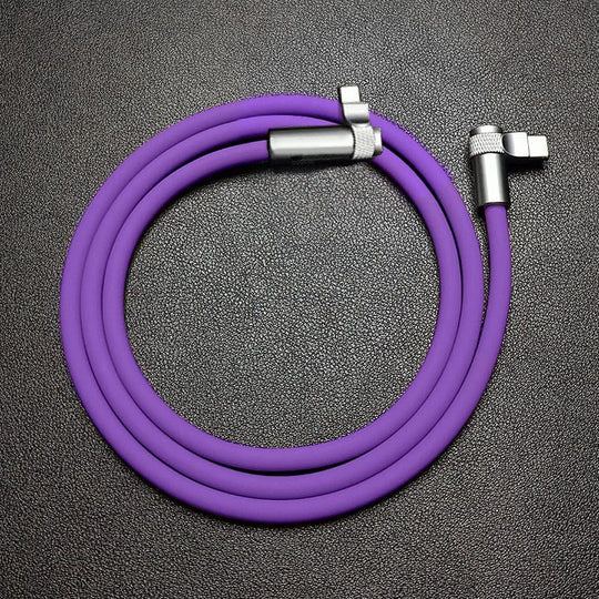 "FlexElbow Pro" 90° Design 100W Fast Charge Cable