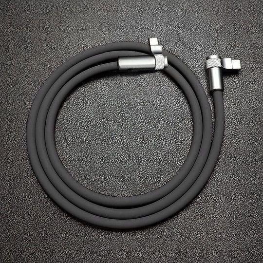 "FlexElbow Pro" 90° Design 100W Fast Charge Cable