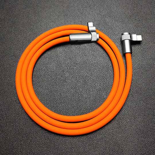 "FlexElbow Pro" 90° Design 100W Fast Charge Cable