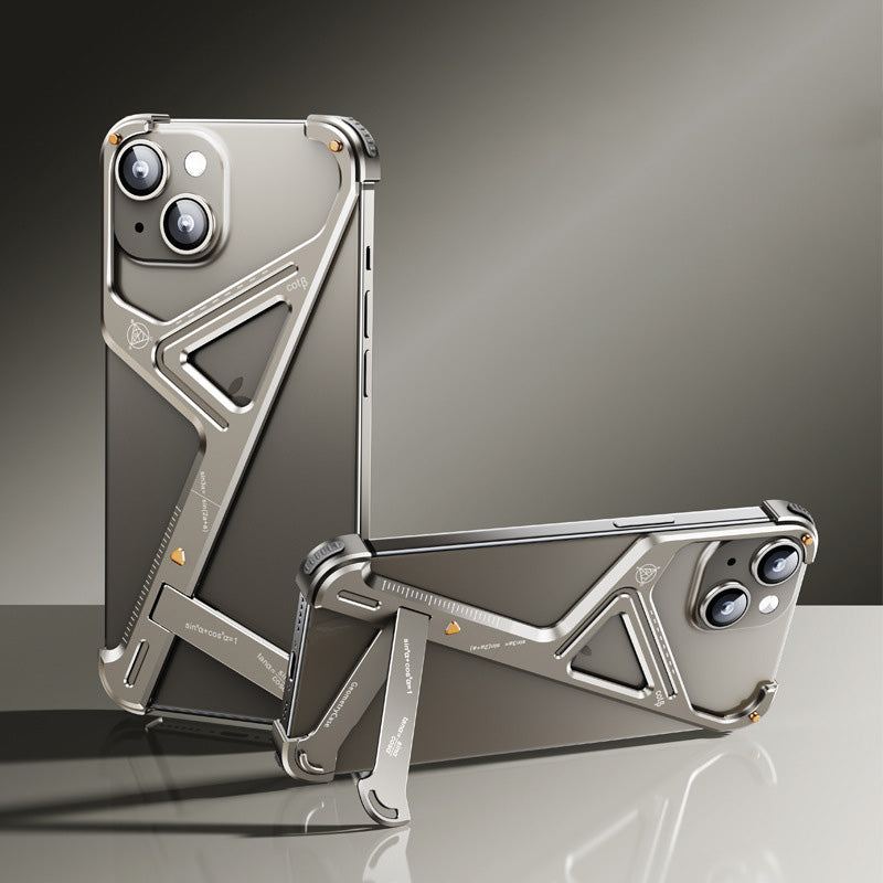 Frameless Heat Dissipation Phone Case with Invisible Stand