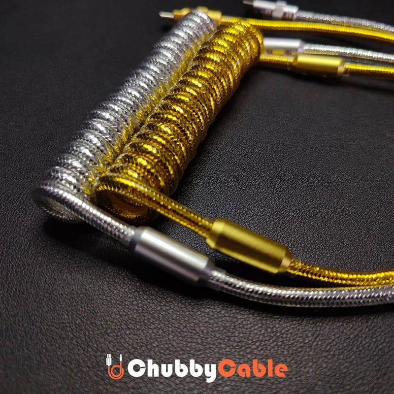 "Glitter Chubby" Handmade Spring Cable