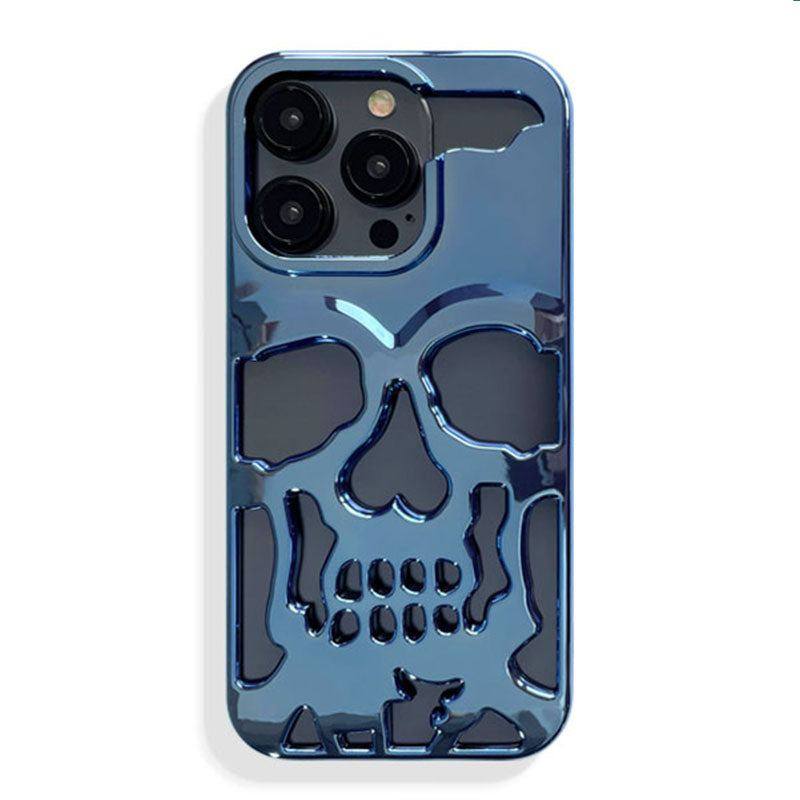 "Halloween & Dark Punk" Skull Colorful Heat Dissipation iPhone Case