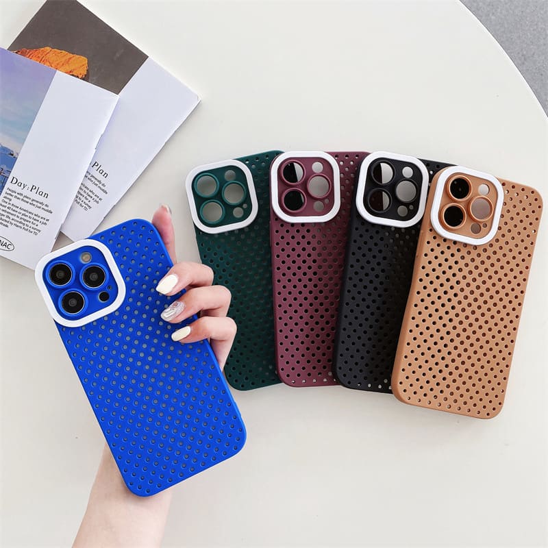 Heat Dissipation Soft Silicone iPhone Case