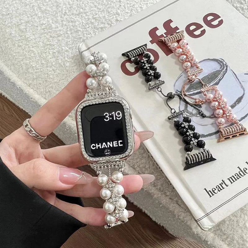 High-End Pearl Chain Band For Apple Watch