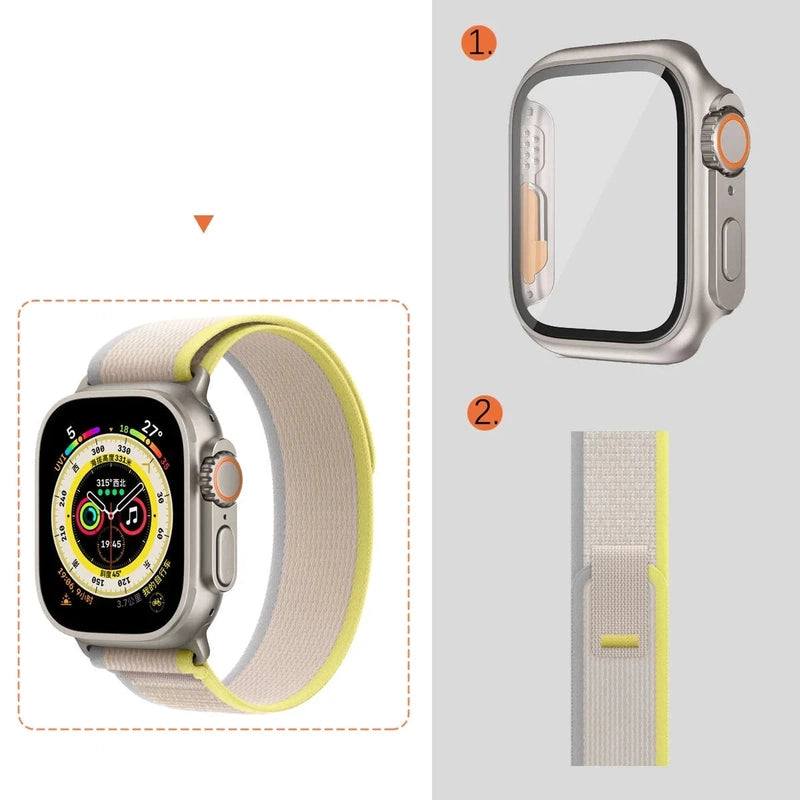 "Instant Ultra Transformation" All-inclusive Protection For Apple Watch - Protective Case & Strap