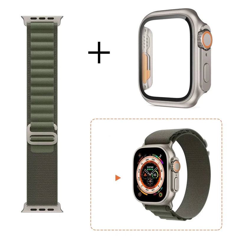 "Instant Ultra Transformation" All-inclusive Protection For Apple Watch - Protective Case & Strap