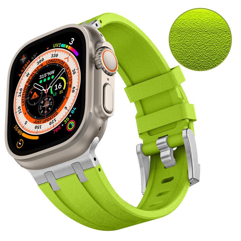 Luxury Liquid Silicone Band For Apple Watch