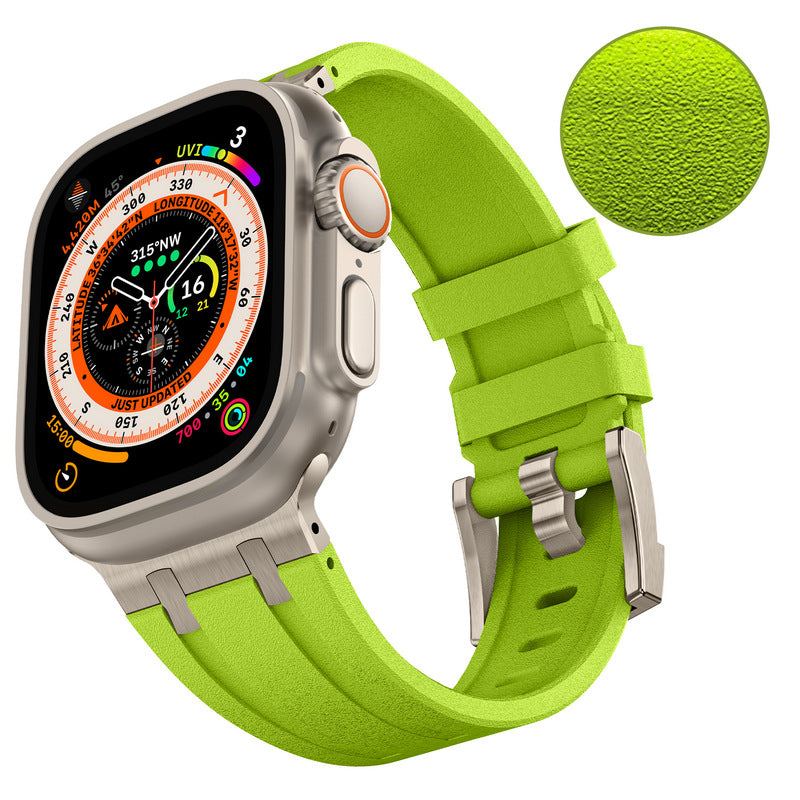 Luxury Liquid Silicone Band For Apple Watch