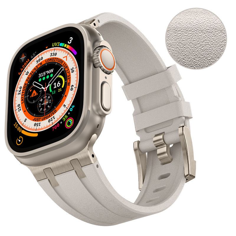 Luxury Liquid Silicone Band For Apple Watch