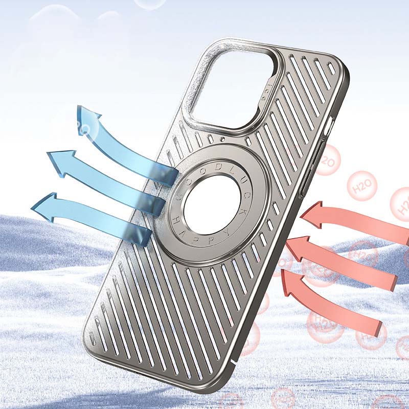 MagSafe Cooling & Breathable Full-Cover Phone Case for iPhone 16