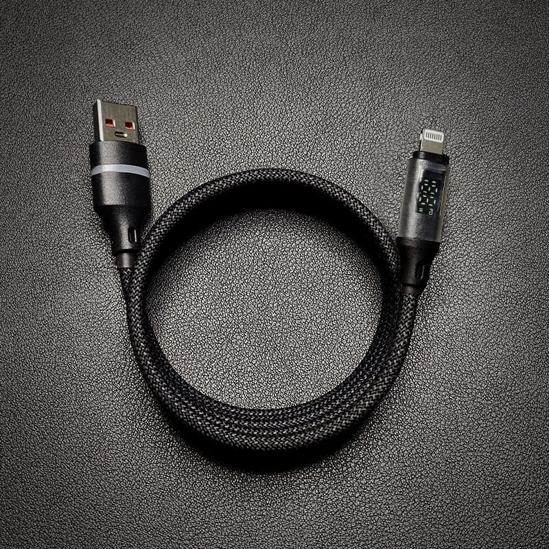 "MagSnap Pro" Magnetic Retractable Charging Cable with LED Display