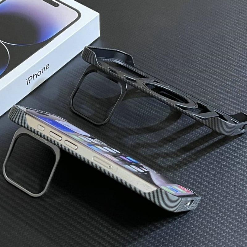 Magnetic Bezel-less Phone Case with Invisible Stand