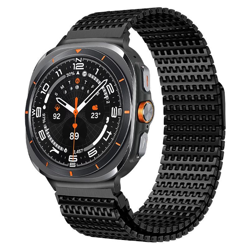 Magnetic Buckle Steel Strap Band for Galaxy Watch Ultra