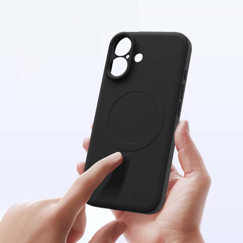 Magnetic Liquid Silicone Drop-Protection Case for iPhone 16pro