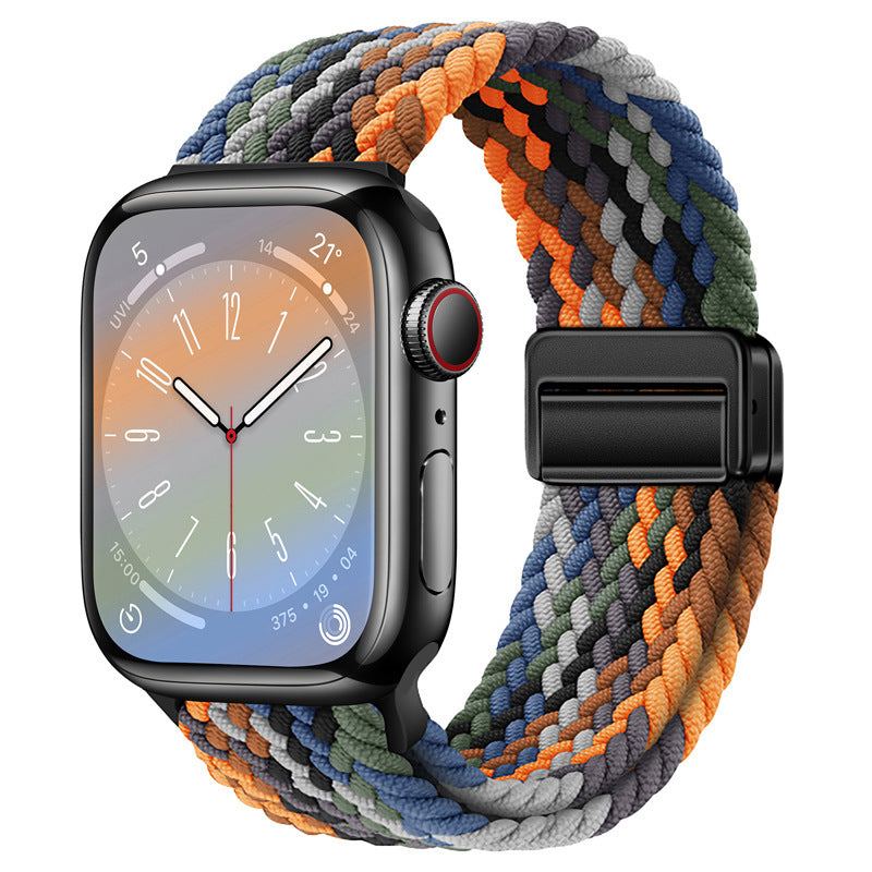 Magnetic Nylon Elastic Band for Apple Watch