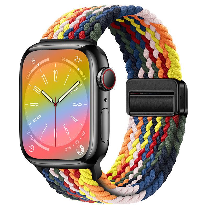 Magnetic Nylon Elastic Band for Apple Watch