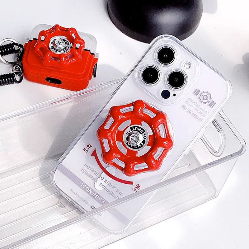 Magsafe Magnetic Suction Phone Case & Grip With Valve Design