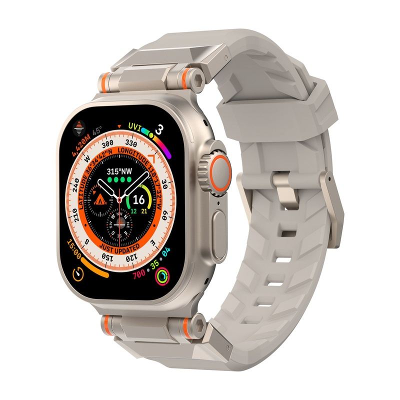 "Mecha Style" Sport Silicone Band for Apple Watch