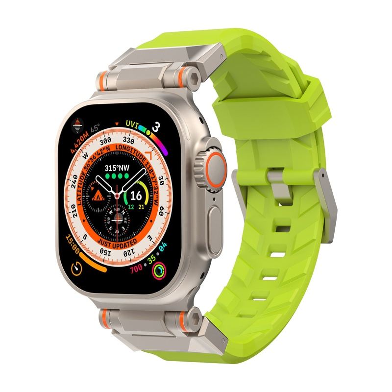 "Mecha Style" Sport Silicone Band for Apple Watch