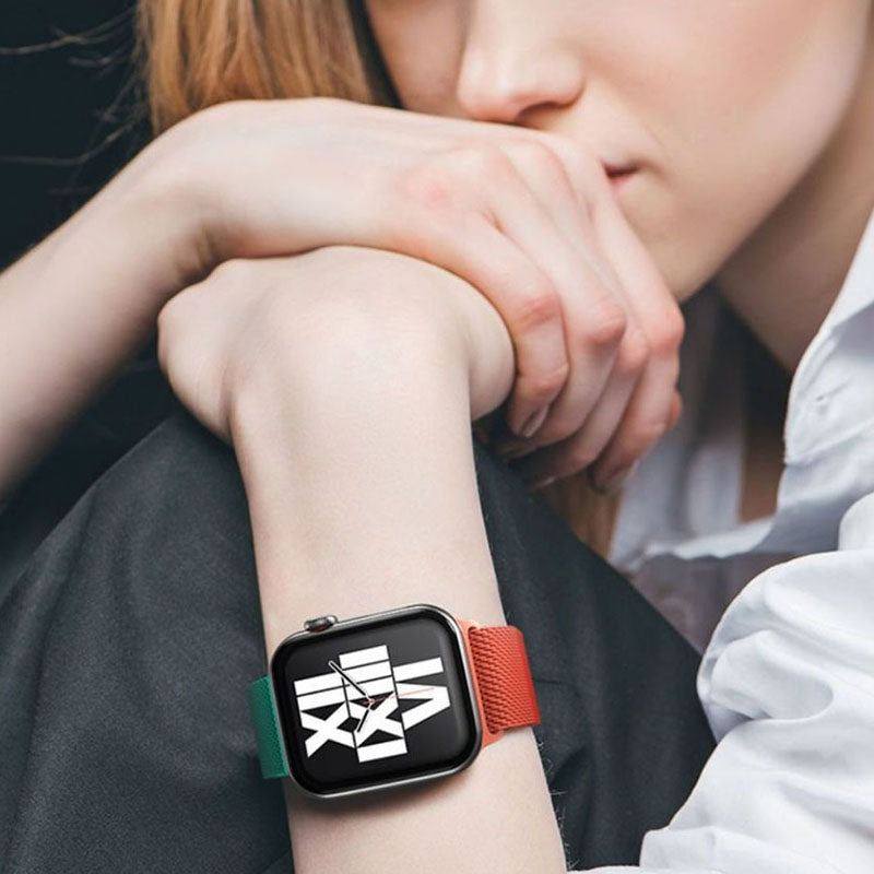 "Milanese Band" Metal Gradient Loop Band For Apple Watch