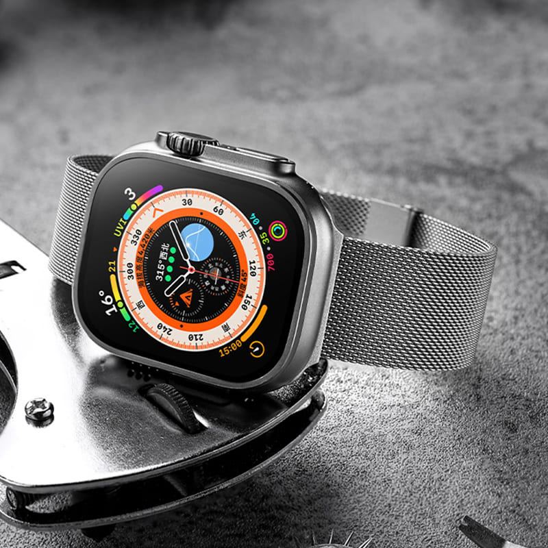 Milanese Dual Magnetic Metal Strap for Apple Watch