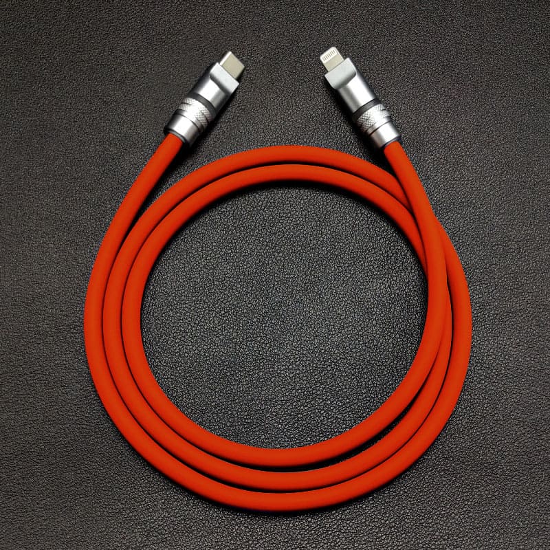 "Neon Chubby" Fast Charge Cable With Smart Light