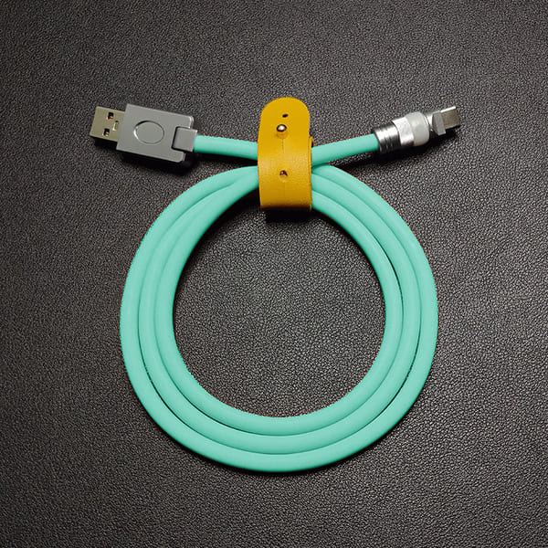 🆕"Neon Chubby" Fast Charge UFO Neon Cable