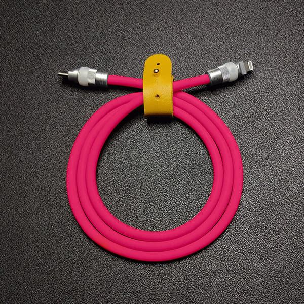 🆕"Neon Chubby" Fast Charge UFO Neon Cable