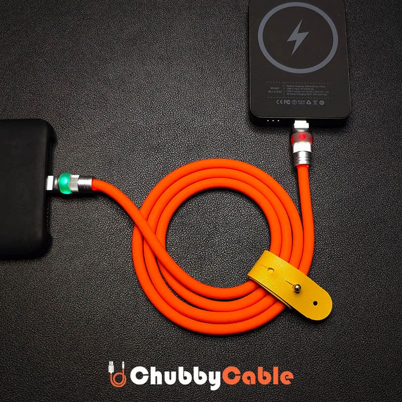 🆕"Neon Chubby" Fast Charge UFO Neon Cable