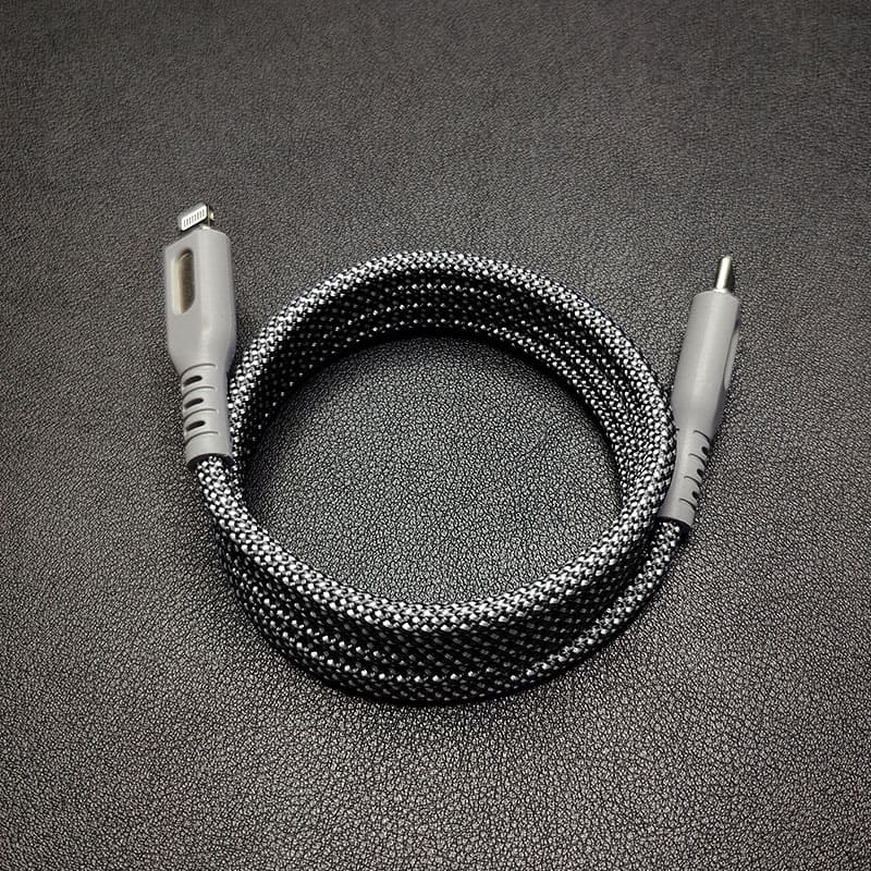 "Neon Chubby MagSnap" Magnetic Retractable Fast Charging Cable