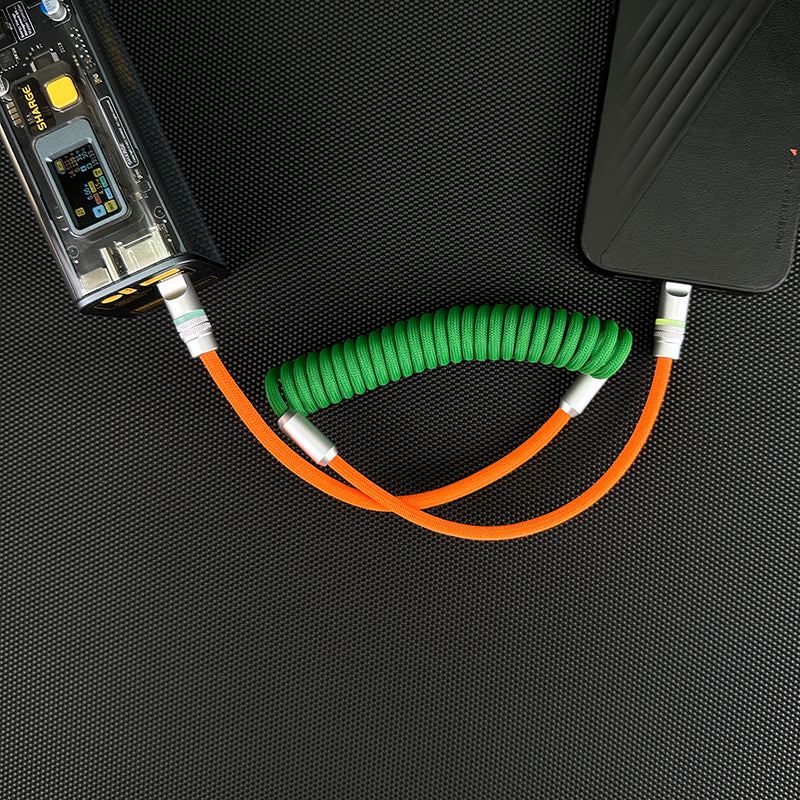 "Neon Chubby" New Spring Charge Cable