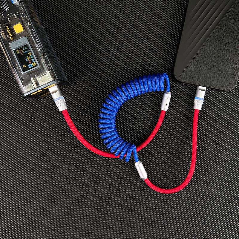 "Neon Chubby" New Spring Charge Cable